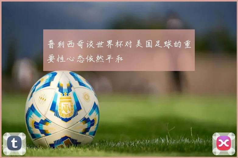 普利西奇谈世界杯对美国足球的重要性心态依然平和